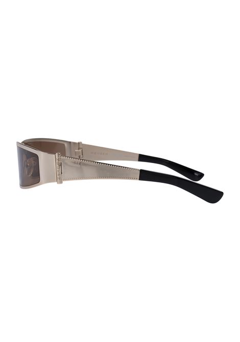 Occhiali Da Sole a Mascherina Avorio ALEXANDER MCQUEEN | 821679-I33307024